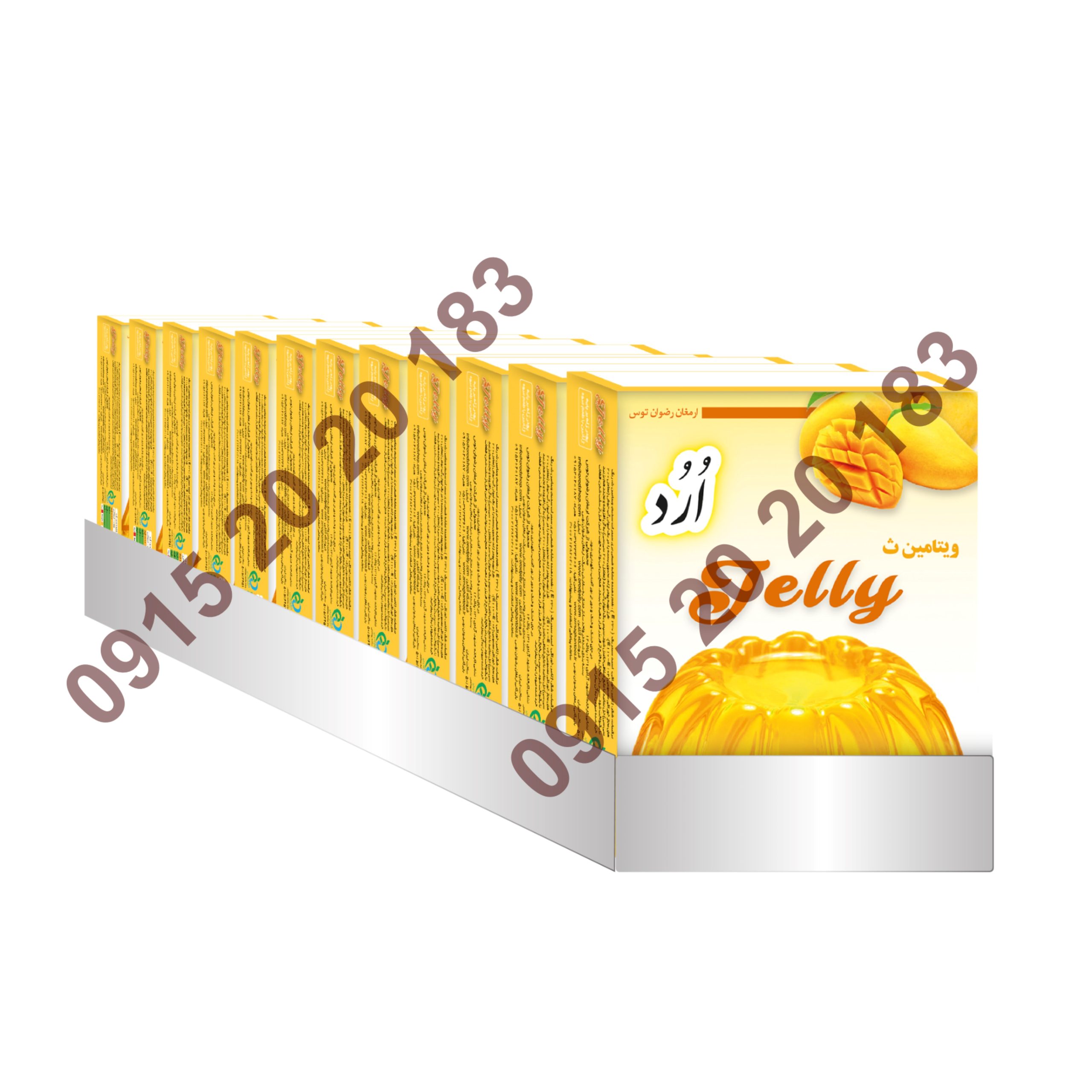 پودر ژله انبه اُرُد 12 عددی