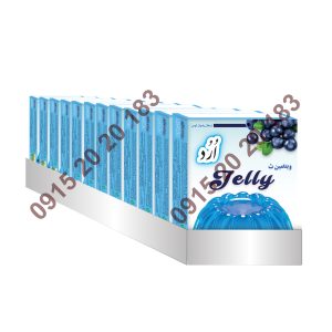 پودر ژله بلوبری اُرُد 12 عددی